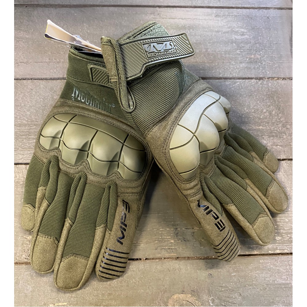 Рукавиці тактичні M-Pact 3 Ultra Knuckle Protection Oliv  Фото 2